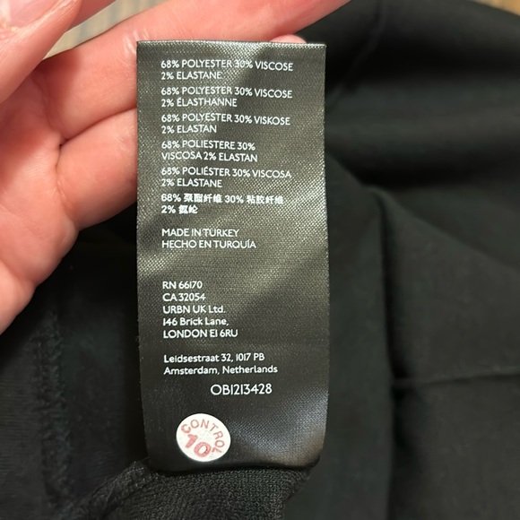 Free People High-Waisted Wide Leg Pants Sz Large - Picture 7 of 11